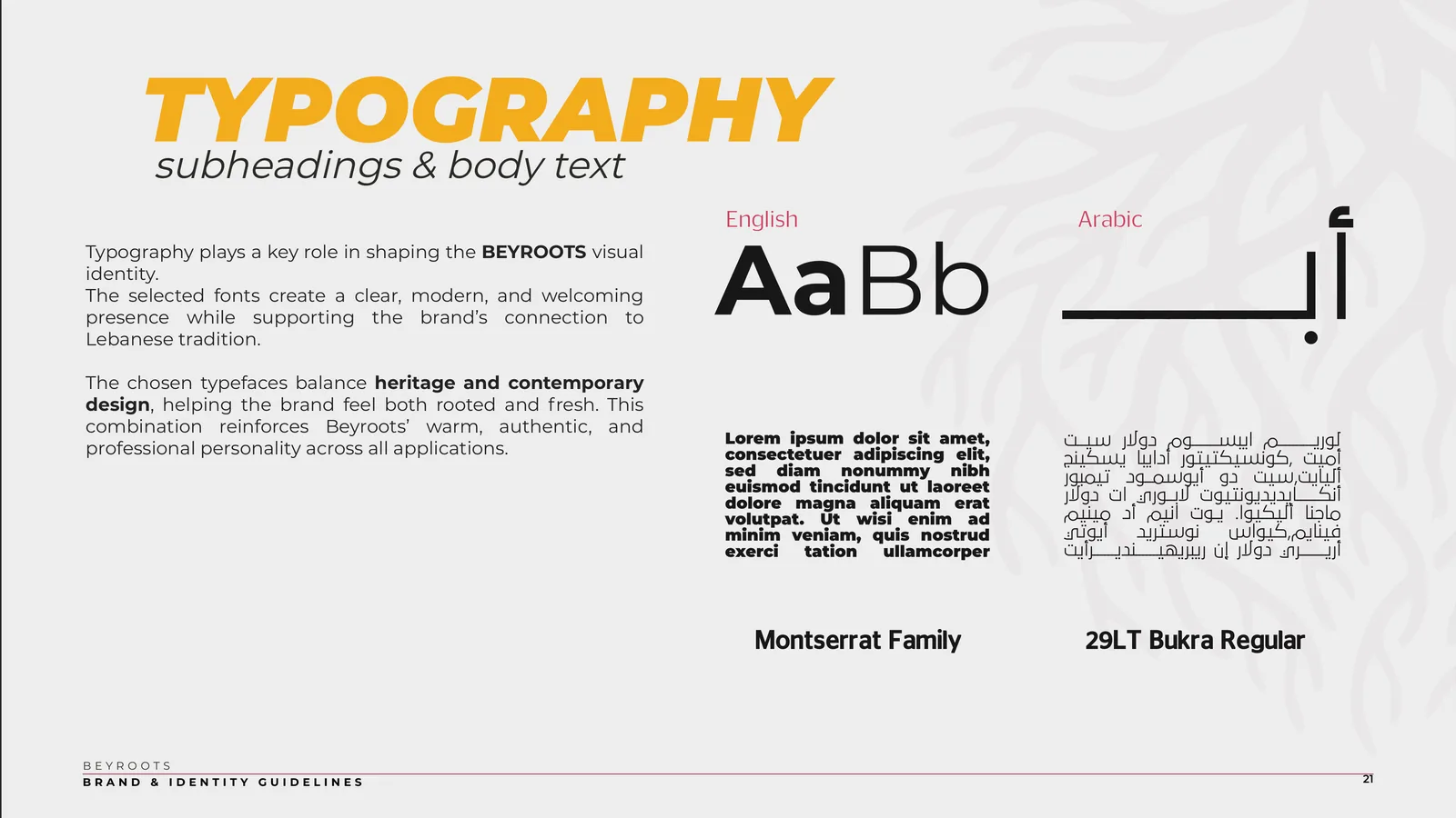 BEYROOTS Booklet Page 21