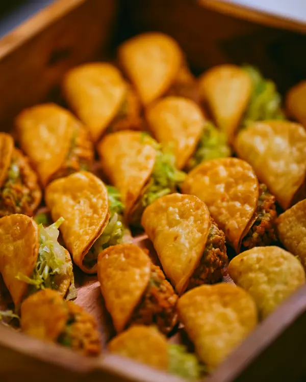 Event photography: savoury pastries